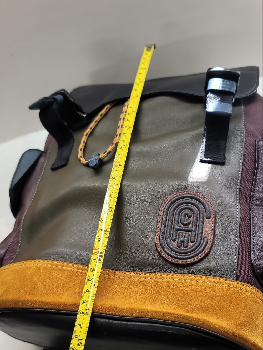 Coach  Rivington Backpack In Colorblock With Coach Patch - Picture 11 of 16